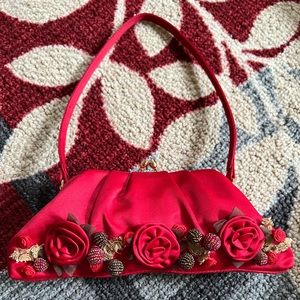 Rebecca Molenaar sweet little red silk purse